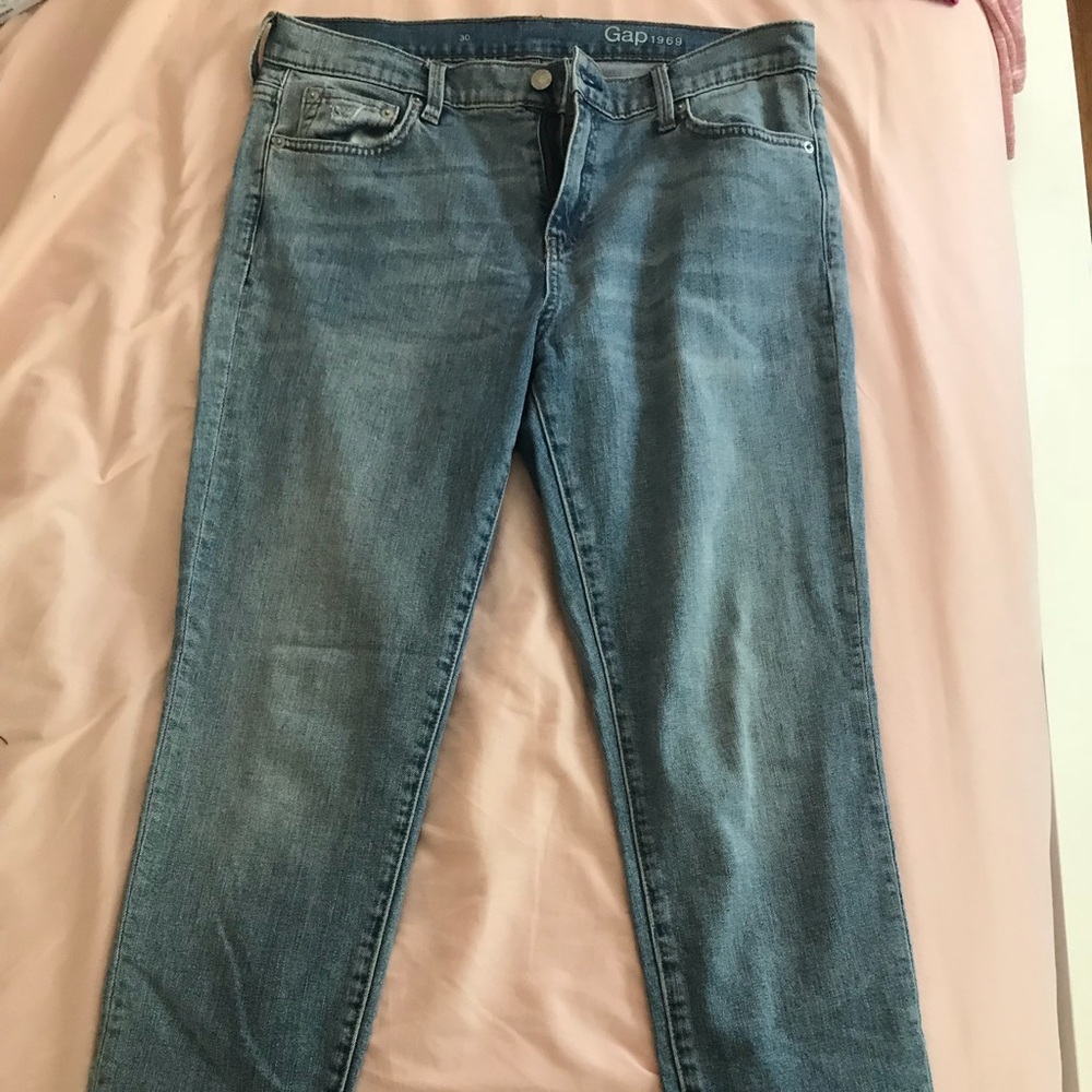 GAP light wash jeans